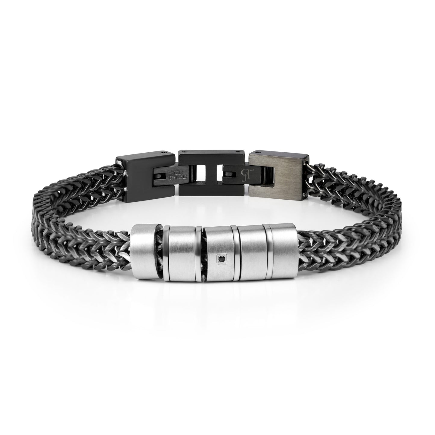 צמיד JETEM לגבר סטיל 5 חלקים לחריטה