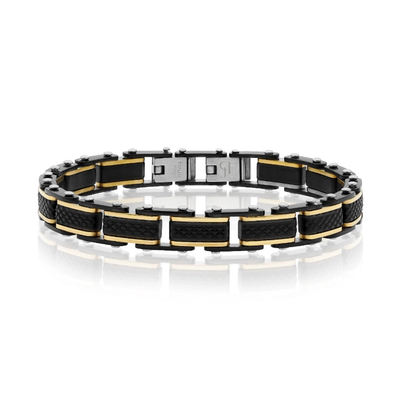 צמיד לגבר – סטיל דגם SteelGrid