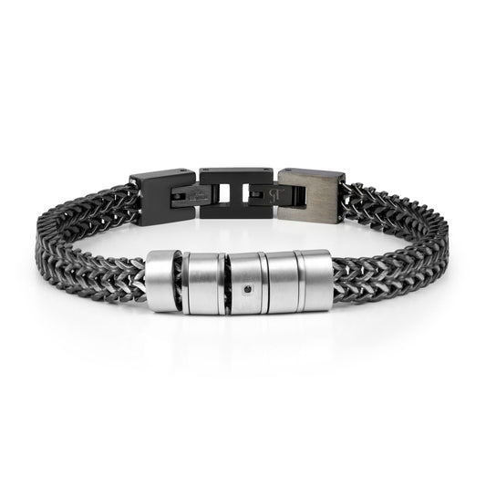 צמיד JETEM לגבר סטיל 5 חלקים לחריטה