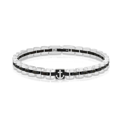 צמיד חוליות עם עוגן לגבר JBM1003 JETEM