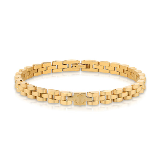 צמיד חוליות עם עוגן לגבר JBM1003 JETEM