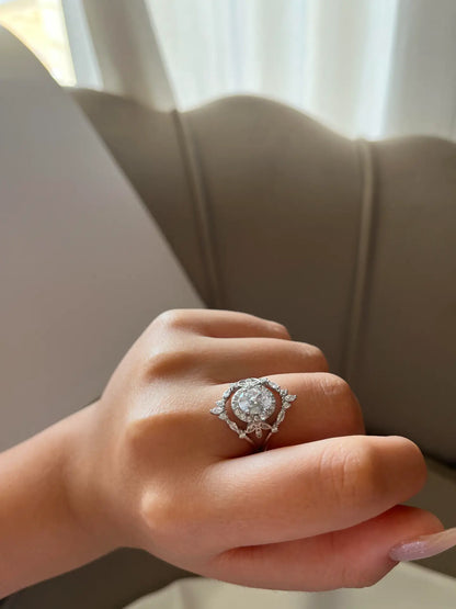 טבעת כסף דגם "ויקטוריה"