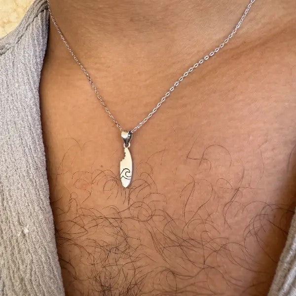 שרשרת כסף גלשן נשוך