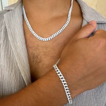 צמיד כסף גולן קובני עבה