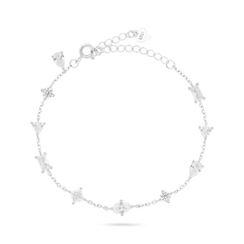 צמיד כסף צורות