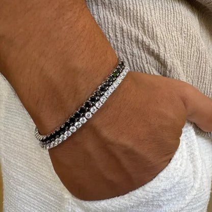 צמיד כסף טניס 3 מ"מ