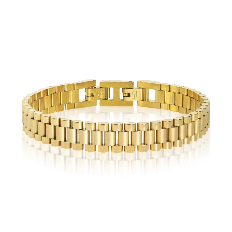 צמיד לגבר חוליות מסטיל מט מבריק