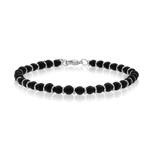 צמיד לגבר חרוזים