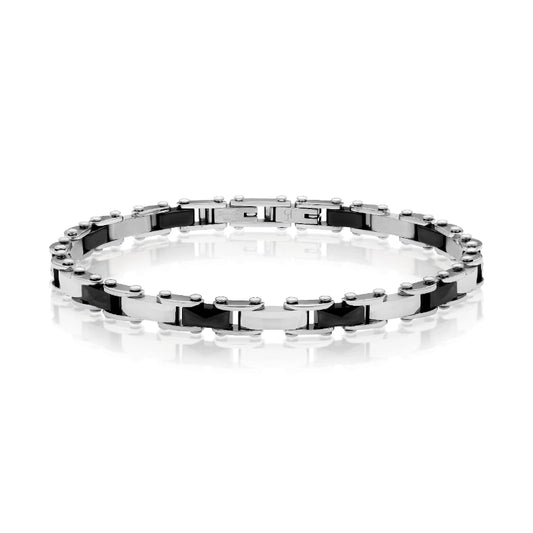 צמיד לגבר קרמי עדין