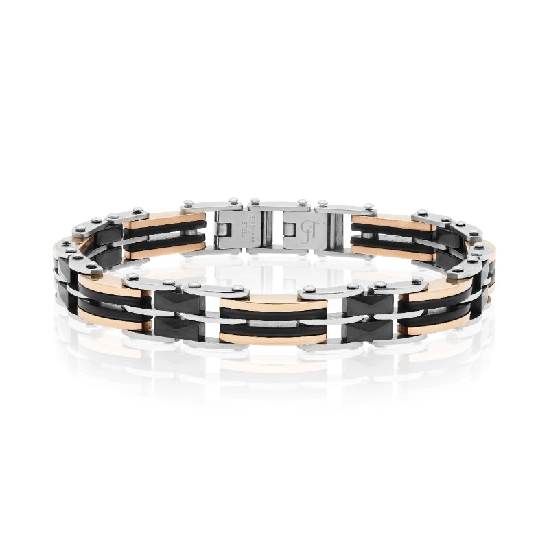 צמיד לגבר קרמי חוליות