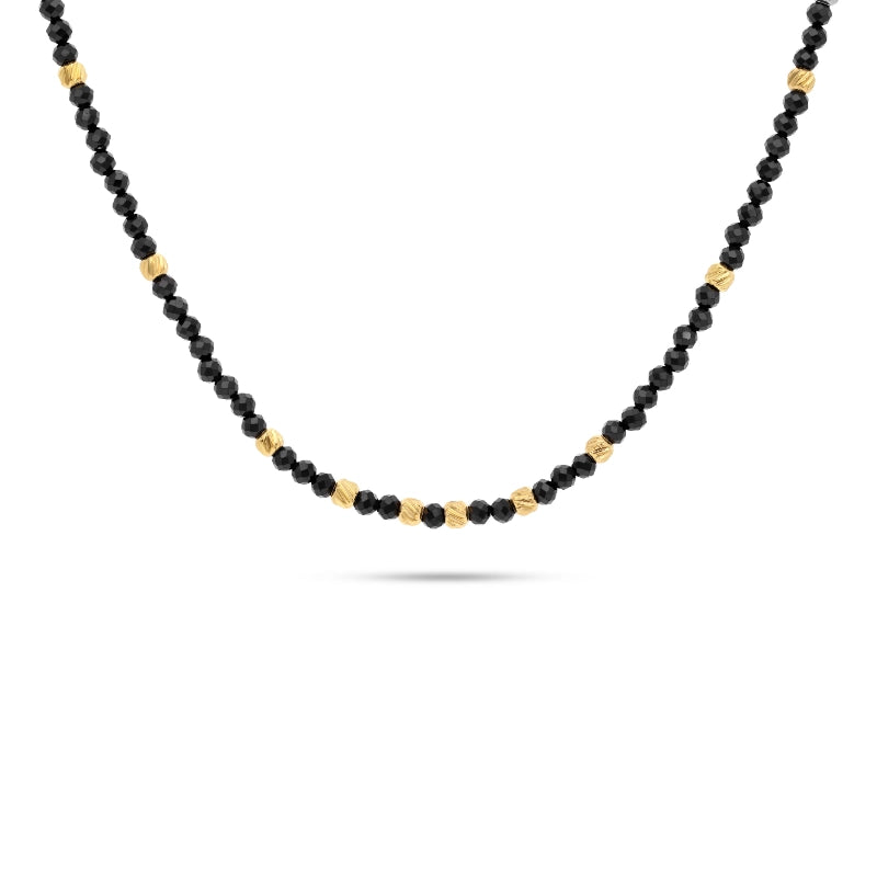 שרשרת לגבר חרוזים המטייט וסטיל