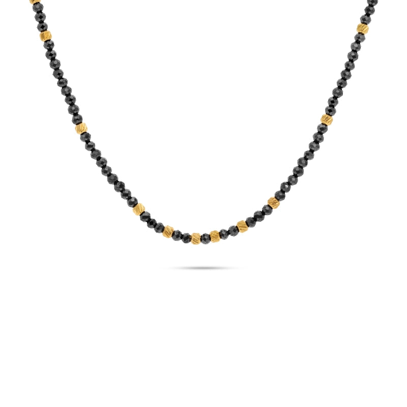 שרשרת לגבר חרוזים המטייט וסטיל