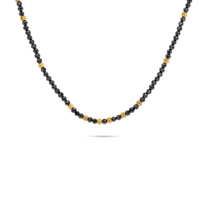 שרשרת לגבר חרוזים המטייט וסטיל