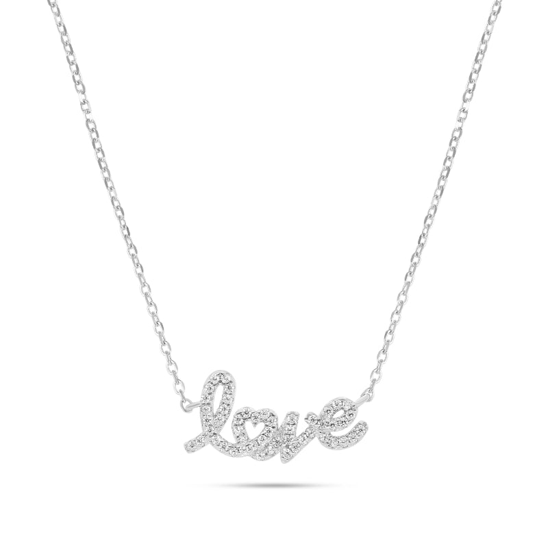 שרשרת כסף love