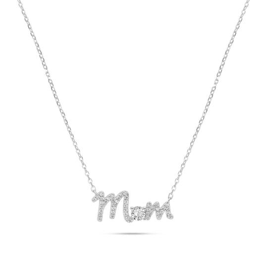 שרשרת כסף mom