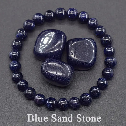 Stylish Natural Stone Beaded Bracelet for Good Luck 