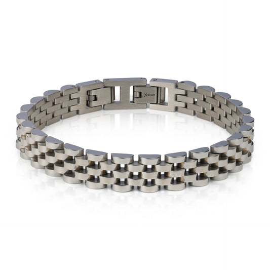 צמיד סטיל חוליות מבריק